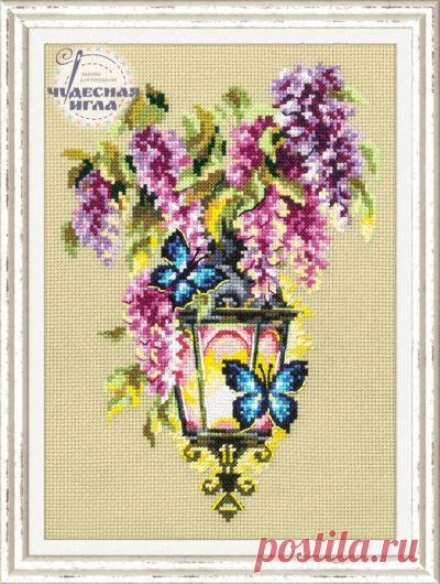 схема для вышивки крестом Свет любви