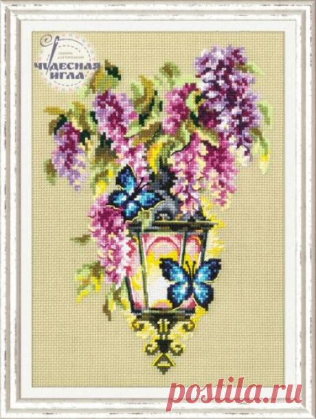 схема для вышивки крестом Свет любви