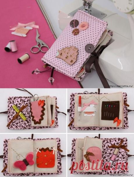 Дорожный несессер для швейных принадлежностей. Шьем сами.