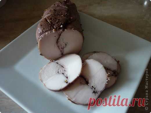 Пастрома из куриной грудки.