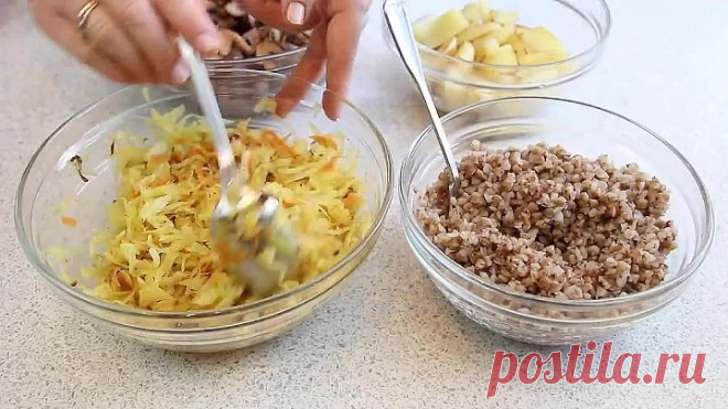 Бездрожжевые Пирожки. Постные Пирожки