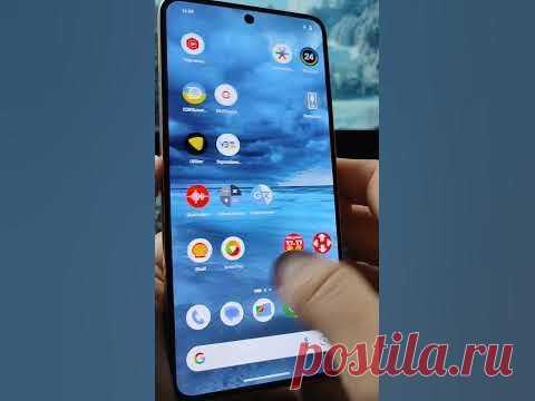 Как установить виджет красивых часов на телефон