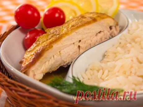 Курица, запеченная с лимоном и горчицей