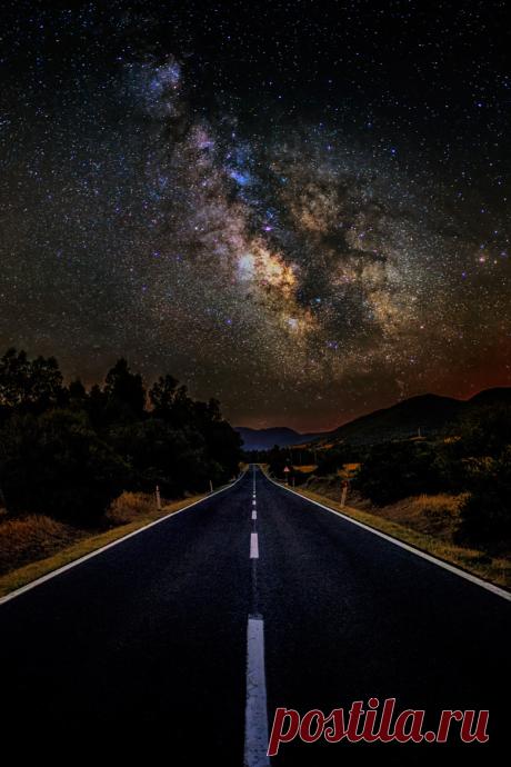 Artistic-realistic nature - 💙 Milky Road on 500px by Luca Libralato, Borgo San...