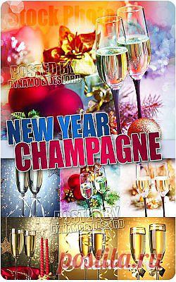 Новогоднее шампанское - Растровый клипарт » RandL.ru - Все о графике, photoshop и дизайне. Скачать бесплатно photoshop, фото, картинки, обои, рисунки, иконки, клипарты, шаблоны.