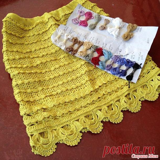 Яркая юбка Алзиры Виера (Alzira Viera) - Вяжем вместе он-лайн - Страна Мам