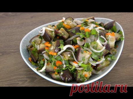 Острая закуска из баклажанов. Маринованные баклажаны рецепт.