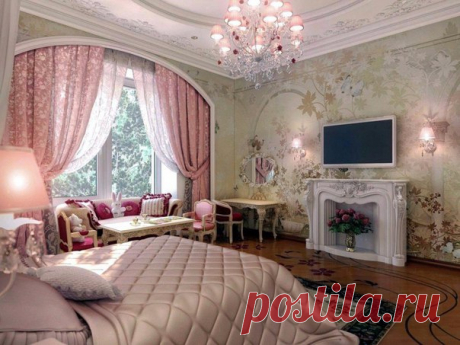 Красивая спальня