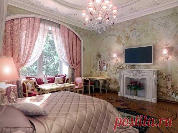 Красивая спальня