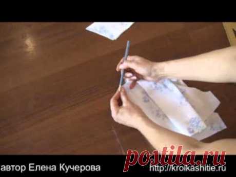 Вшиваем воротник-бант в горловину | &quot;Кройка и шитье для начинающих портных&quot;