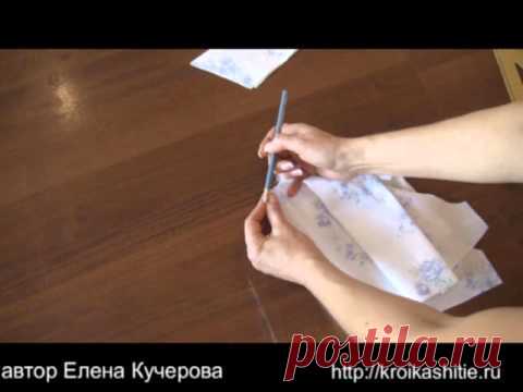Вшиваем воротник-бант в горловину | "Кройка и шитье для начинающих портных"