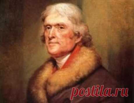 Сегодня 13 апреля в 1743 году родился(ась) Томас Джефферсон-США