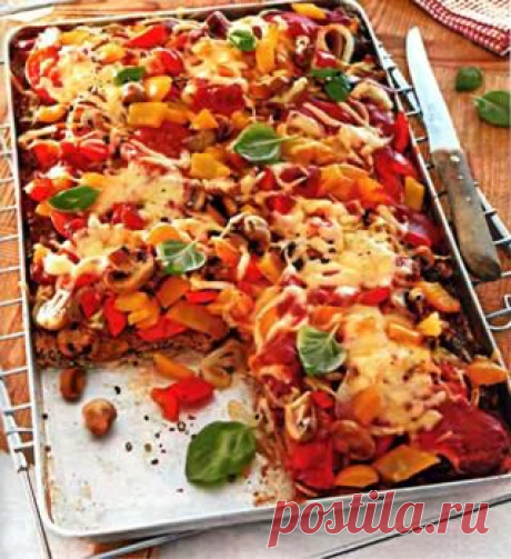 Пицца из рубленного мяса / Вторые блюда / Рецепты на любой вкус / Женские секреты / Женский