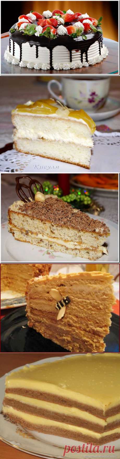 Пару рецептов вкуснейшего крема для торта.