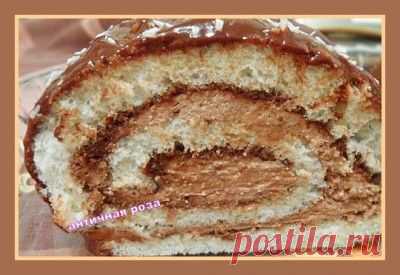 Бисквитный рулет «Волшебный»