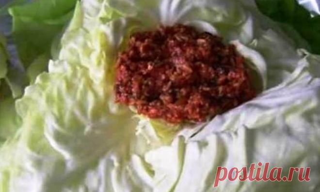 Капуста, фаршированная фаршем. Идеальный рецепт