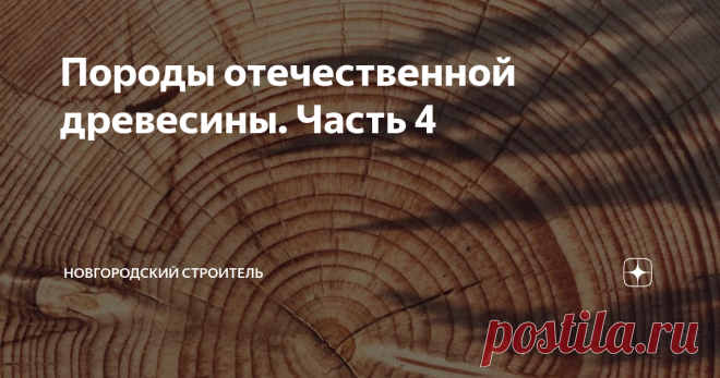 Породы отечественной древесины. Часть 4 Продолжая тему отечественных пород древесины, в этой статье хотелось бы коснуться тех разновидностей, которые по какой-то причине (в том числе по забывчивости автора - как, например, орех) не были описаны в предыдущих материалах.  Итак, в первую очередь несправедливо забытый орех. Как человеку, живущему на относительном юге (на всякий случай напоминаю, 
