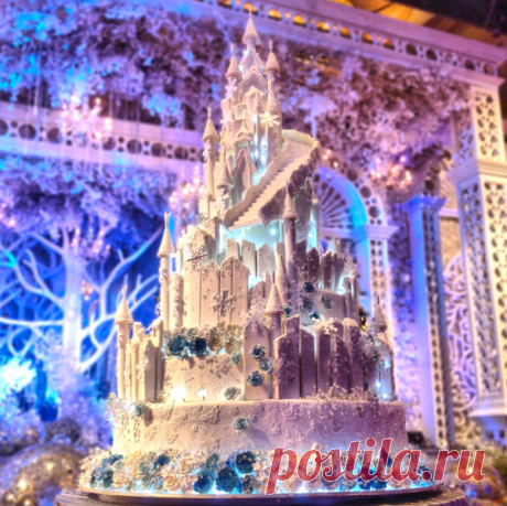 Самые красивые и дорогие свадебные торты в мире