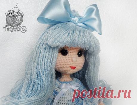 Мальвина. - МК по вязанию игрушек - Форум почитателей амигуруми (вязаной игрушки)
