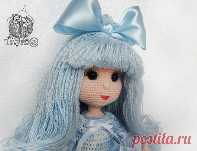 Мальвина. - МК по вязанию игрушек - Форум почитателей амигуруми (вязаной игрушки)