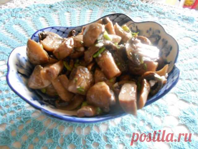 Маринованные грибочки за полчаса