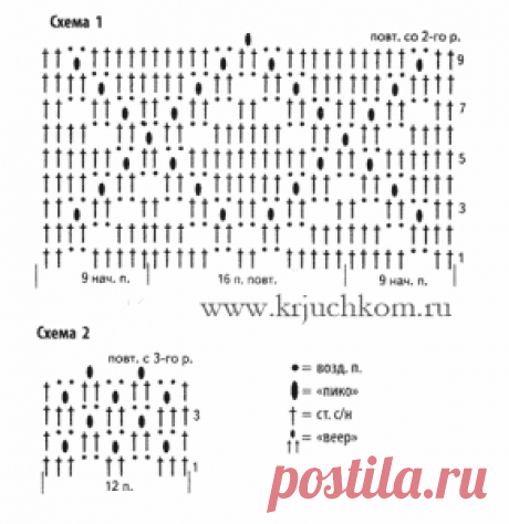 Вязание платья крючком схемы и описание