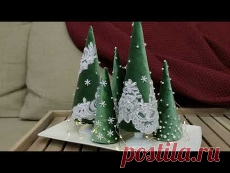 DIY christmas trees.