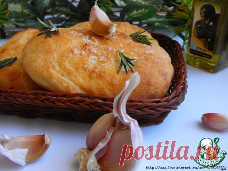 Фокачча с чесночным маслом - вы чувствуете, какой аромат!