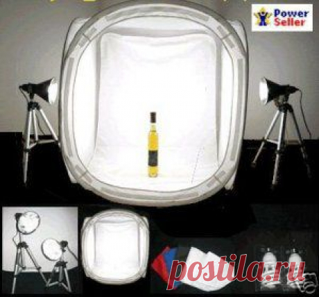 Studio in a box Photo Studio kit 32 tent 1000 watt output [SSL-800] - $139.00  CAD : Inspiron Photo, Vancouver Studio Lighting