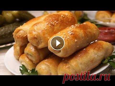 Быстрые пирожки! Съедаются молниеносно! Очень быстрые пирожки с капустой из тонкого хрустящего теста. Тесто готовится быстро, а в результате выходят вкуснейшие ароматные, хрустящие пирожки. ...