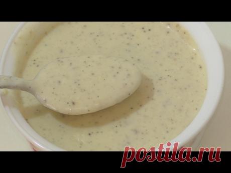 как сделать соус "БЕШАМЕЛЬ" пошаговый рецепт.