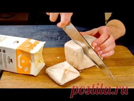 Нарезаем ряженку ножом! Проще Шарлотки, вкуснее Наполеона: сразу 3 рецепта без возни с тестом!