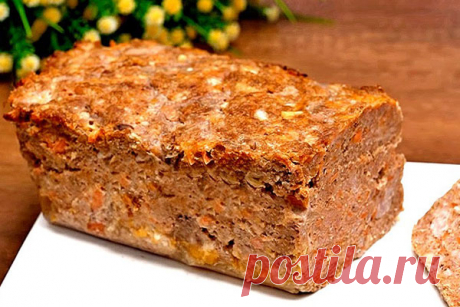Мясной хлеб из фарша - Кулинарная страница

Таким блюдом можно смело заменить колбасу, или подавать его к гарниру, вместо котлет.