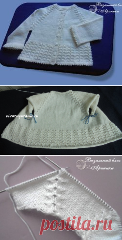 Как вязать реглан сверху - подробный мастер-класс