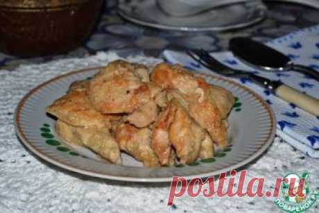 Нежнейшая куриная грудка в молоке и чесноке!