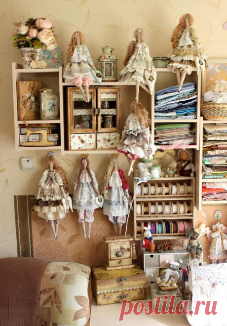 Мой рабочий уголок - Ярмарка Мастеров - ручная работа, handmade