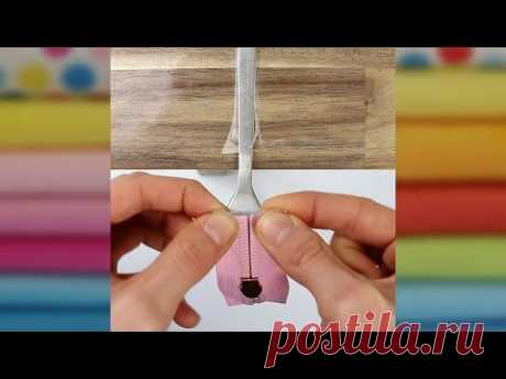 Quick Tip – Schieber auf Reißverschluss fädeln