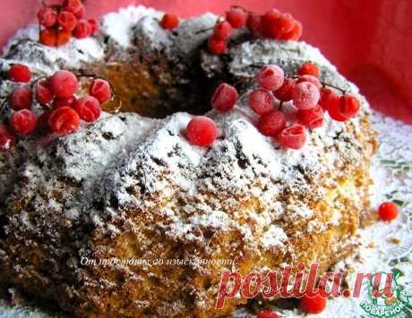 Миндальный кекс с брусникой – кулинарный рецепт