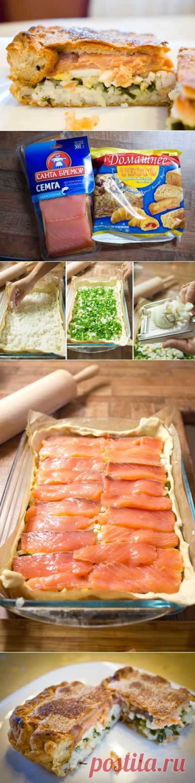 Foodclub — кулинарные рецепты с пошаговыми фотографиями - Рыбный пирог или что нужно для счастья