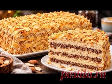 ТОРТ  ИЗ  МИНДАЛЬНОГО  БЕЗЕ