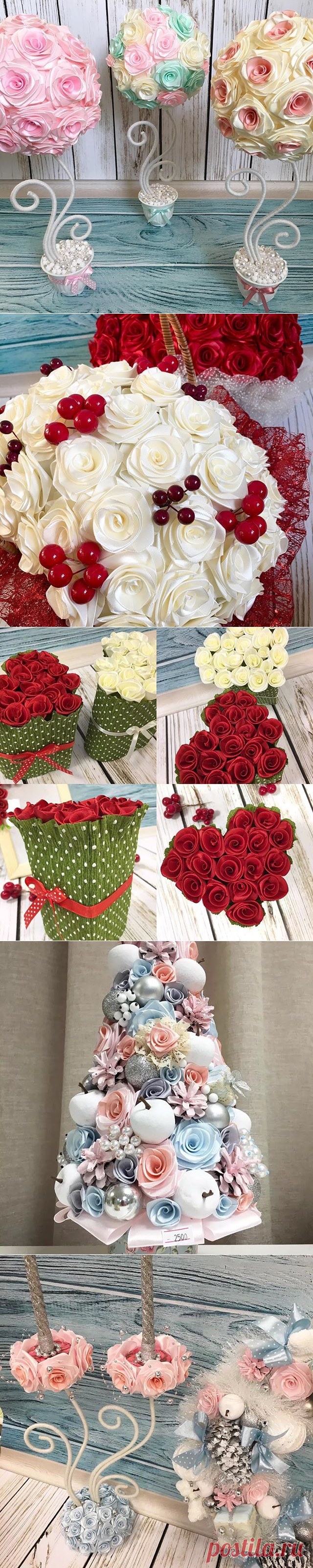 Цветы/DIY/Olga Kir/МК (@kir.olga) • Фото и видео в Instagram