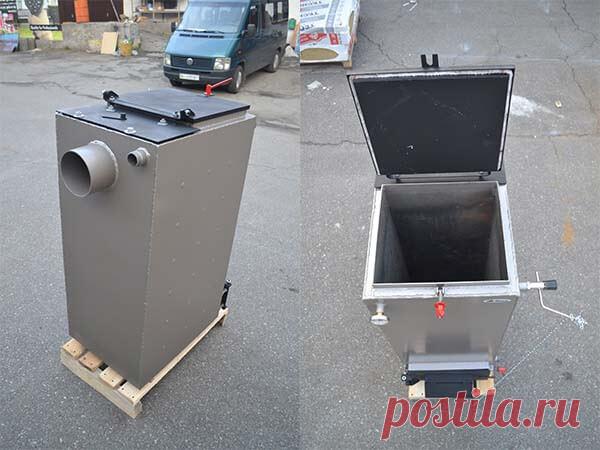 Шахтный котел длительного горения: устройство, принцип работы, чертежи