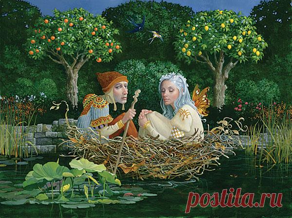 Джеймс К. Кристенсен - Гнездо - ОГРАНИЧЕННОЕ ИЗДАНИЕ КАНВА