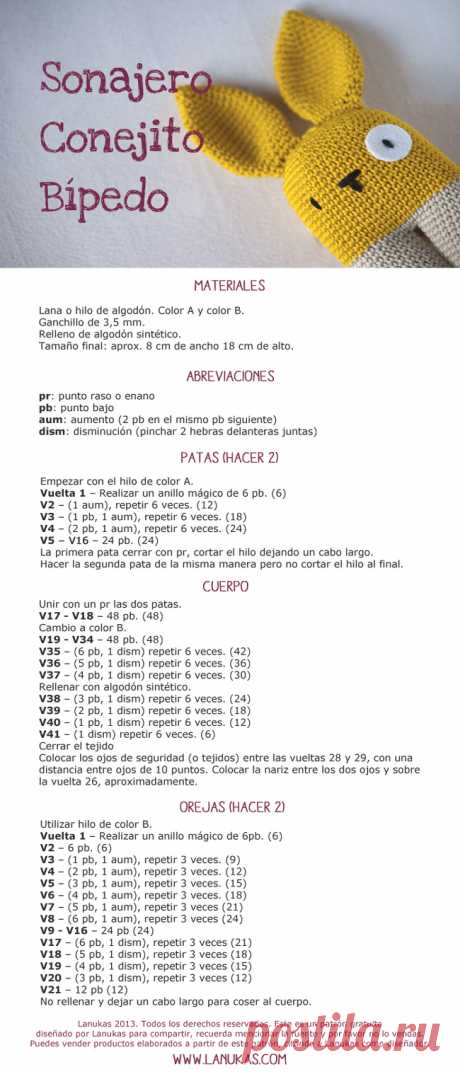Lanukas: Un conejito bípedo