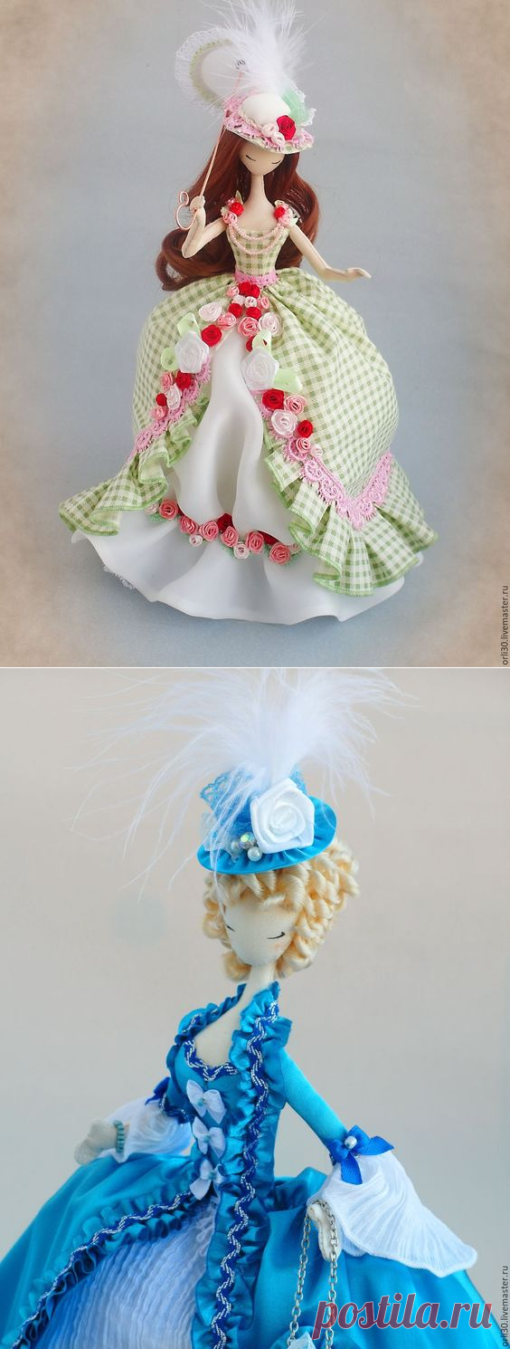 Восточные барышни из ткани &#8212; Рукоделие