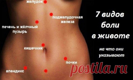 Семь видов боли в животе Боль в животе – это достаточно распространенный симптом, который знаком нам всем. Однако если такие боли стали беспокоить вас все чаще и стали интенсивнее, стоит обратиться к врачу.