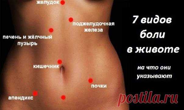 Семь видов боли в животе Боль в животе – это достаточно распространенный симптом, который знаком нам всем. Однако если такие боли стали беспокоить вас все чаще и стали интенсивнее, стоит обратиться к врачу.