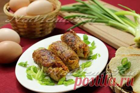 Мясные рулетики из свинины с яйцом, рецепты с фото