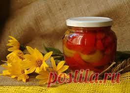 Маринованный перец, рецепт на зиму, заготовка - "Болгарский сладкий перец