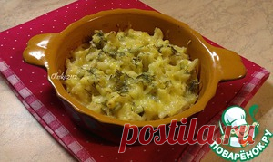 Цветная капуста, запечённая с сыром - кулинарный рецепт